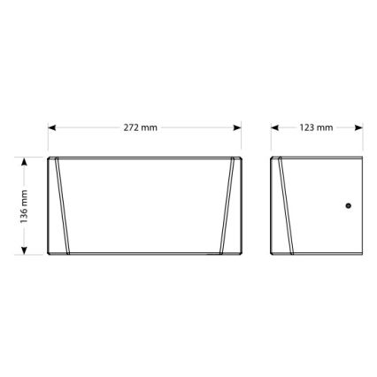 EcoStep 10307 - Secador de manos R4.1 720W/230V blanco