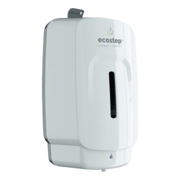 EcoStep 50051 - Dispensador automático de jabón sin contacto S3 1000 ml 4xAA blanco
