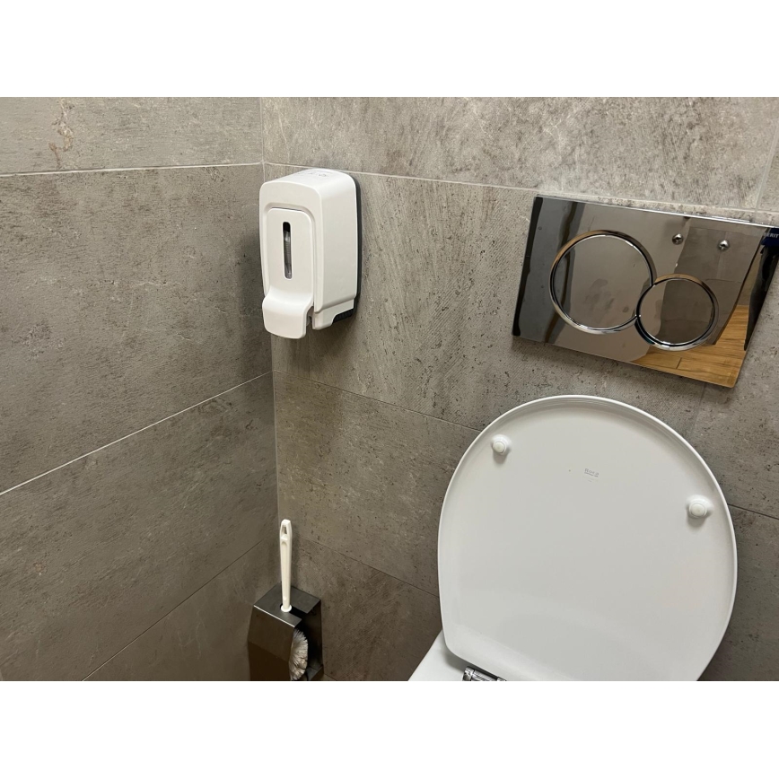 EcoStep 50061 - Dispensador de desinfectante D4 500 ml blanco