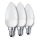 Eglo 10697 - SET 3x Bombilla LED E14/4W/230V 320lm vela