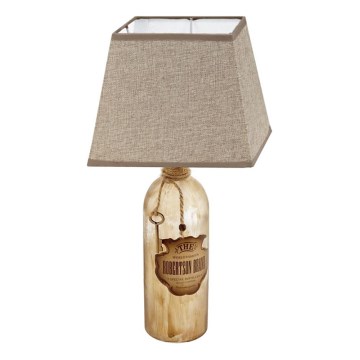 Eglo 202113 - Lámpara de mesa MOJADA 1xE27/40W/230V marrón