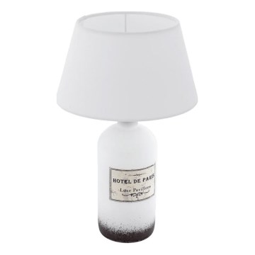 Eglo 202114 - Lámpara de mesa ROSEDDAL 1xE27/40W/230V