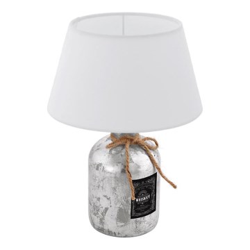 Eglo 202115 - Lámpara de mesa MOJADA 1xE27/40W/230V blanca