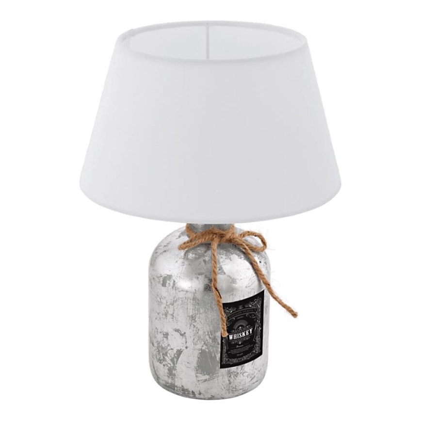 Eglo 202115 - Lámpara de mesa MOJADA 1xE27/40W/230V blanca