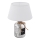 Eglo 202115 - Lámpara de mesa MOJADA 1xE27/40W/230V blanca