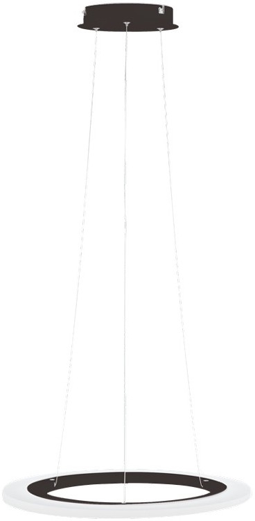 Eglo 202222 - Lámpara colgante LED con cable PENAFORTE LED/30,5W/230V negra