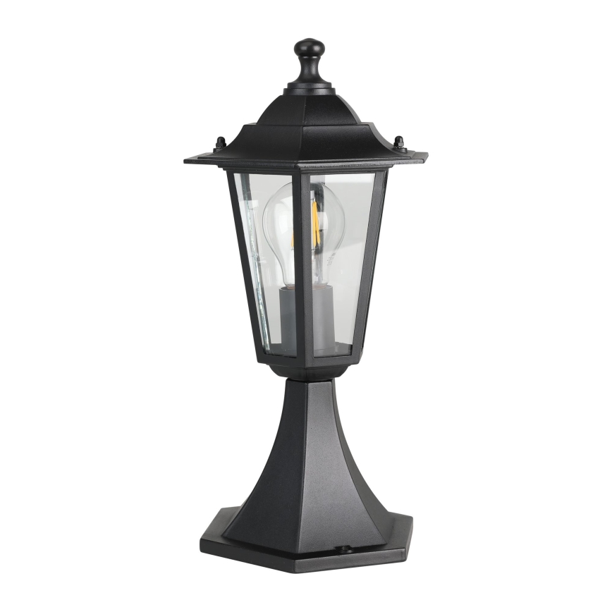 Eglo - Lámpara exterior 1xE27/60W negro IP44