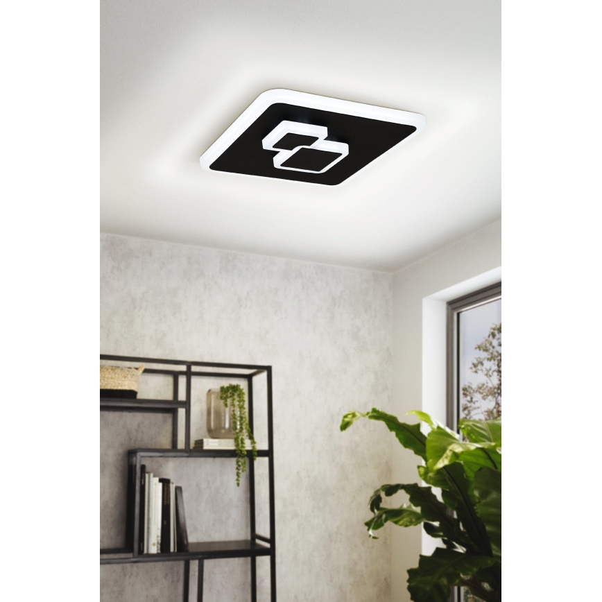 Eglo - Lámpara de techo LED LED/7,8W/230V negra