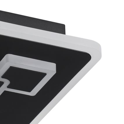 Eglo - Lámpara de techo LED LED/7,8W/230V negra