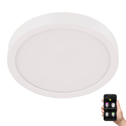 Eglo - Plafón LED de baño LED/20,5W/230V IP44 blanco