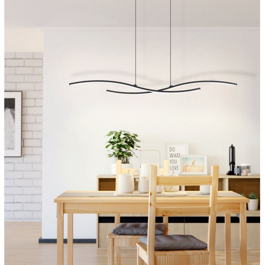 Eglo - Lámpara LED colgante LED/20,7W/230V