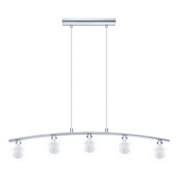 Eglo 31424 - Lámpara colgante ROSARNO 5xG9/33W/230V