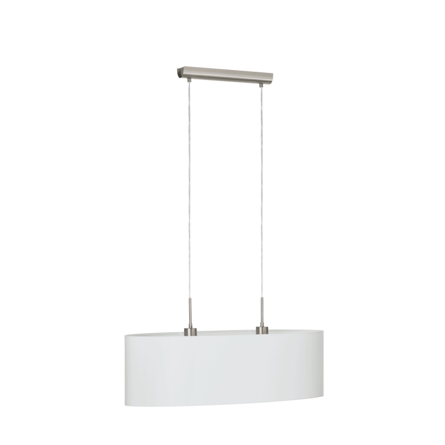 Eglo - Lámpara colgante con cable 2xE27/60W/230V