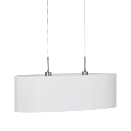 Eglo - Lámpara colgante con cable 2xE27/60W/230V