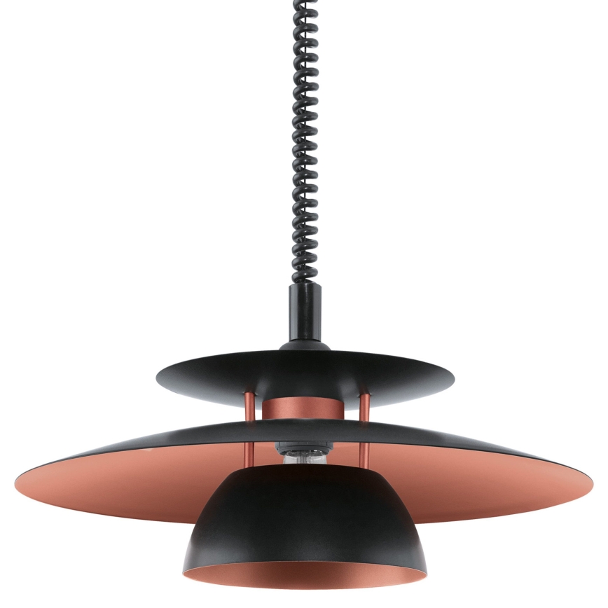 Eglo - Lámpara colgante ajustable 1xE27/60W/230V