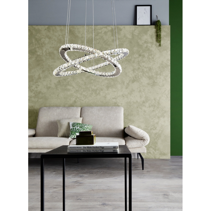 Eglo - Lámpara LED colgante LED/29,6W/230V
