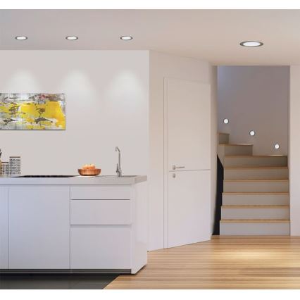 Eglo 31671 - Luminaria empotrada FUEVA 1 LED/10,9W/230V Ø 17 cm