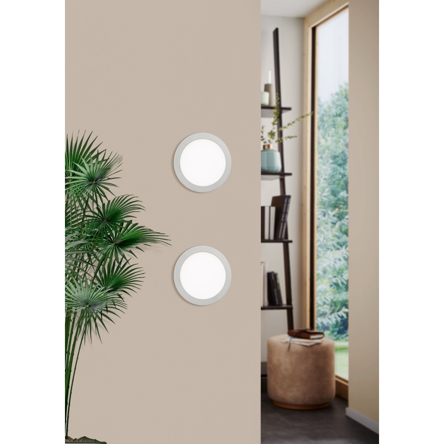 Eglo 31675 - Luminaria empotrada LED FUEVA 1 LED/16,5W/230V Ø 22,7 cm