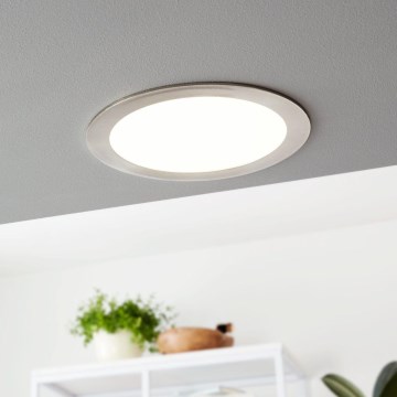 Eglo 31676 - Luminaria LED empotrable FUEVA 1 1xLED/18W/230V Ø 22,5 cm