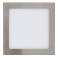 Eglo 31677 - Luminaria empotrada LED FUEVA 1 1xLED/16,47W/230V 22,5x22,5 cm