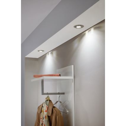 Eglo - Juego de 3 focos empotrables LED TEDO 1xGU10-LED/5W/230V