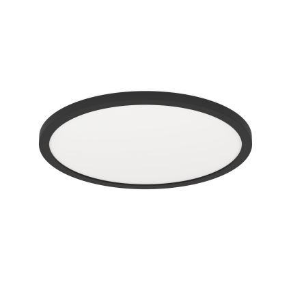 Eglo 31703 - Luminaria de techo LED RGBW regulable ROVITO-Z LED/14,6W/230V 2700-6500K Ø 29,5 cm negra