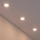 Eglo 31741 - Juego de 3 luminarias empotrables LED regulables para baño FUEVA-Z 1xLED/2,8W/230V 2700-6500K IP44 blanco Ø 8,5 cm