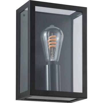 Eglo 31778 - Aplique exterior LED RGBW ALAMONTE-Z LED/4,9W/230V 3000K IP44 negro