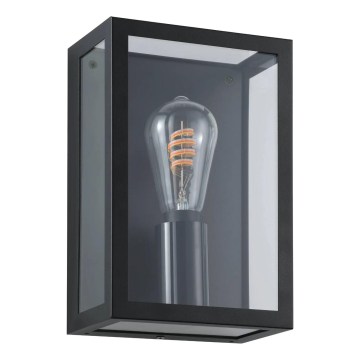 Eglo 31778 - aplique mural exterior LED RGBW regulable ALAMONTE-Z LED/4,9W/230V 3000K IP44 negro