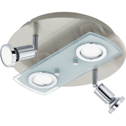 Eglo 32001 - Plafón LED PAWEDO 1 4xGU10-LED/3W/230V