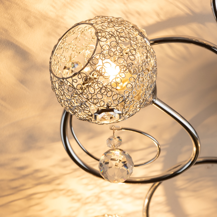 Eglo 32103 - Lámpara LED de techo de montaje en superficie VELAGO 5xG9/33W/230V cromado brillante