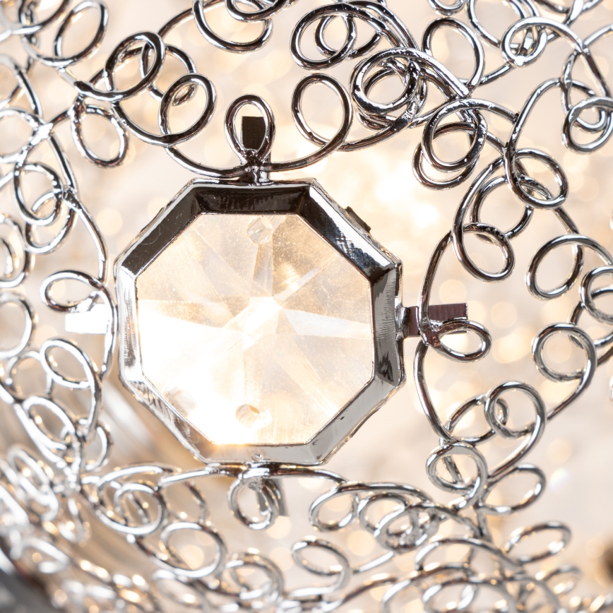 Eglo 32103 - Lámpara LED de techo de montaje en superficie VELAGO 5xG9/33W/230V cromado brillante