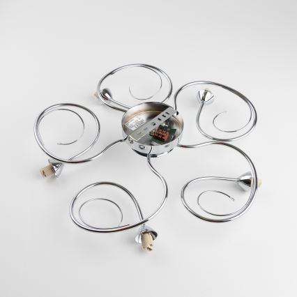 Eglo 32103 - Lámpara LED de techo de montaje en superficie VELAGO 5xG9/33W/230V cromado brillante