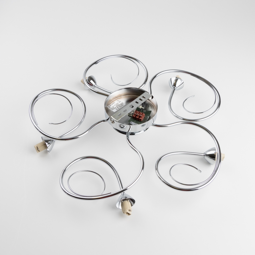 Eglo 32103 - Lámpara LED de techo de montaje en superficie VELAGO 5xG9/33W/230V cromado brillante