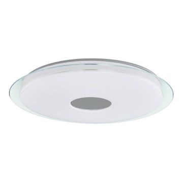 Eglo 32344 - Lámpara de techo regulable LED RGBW LANCIANO-C LED/53W/230V 2700-6500K + control remoto