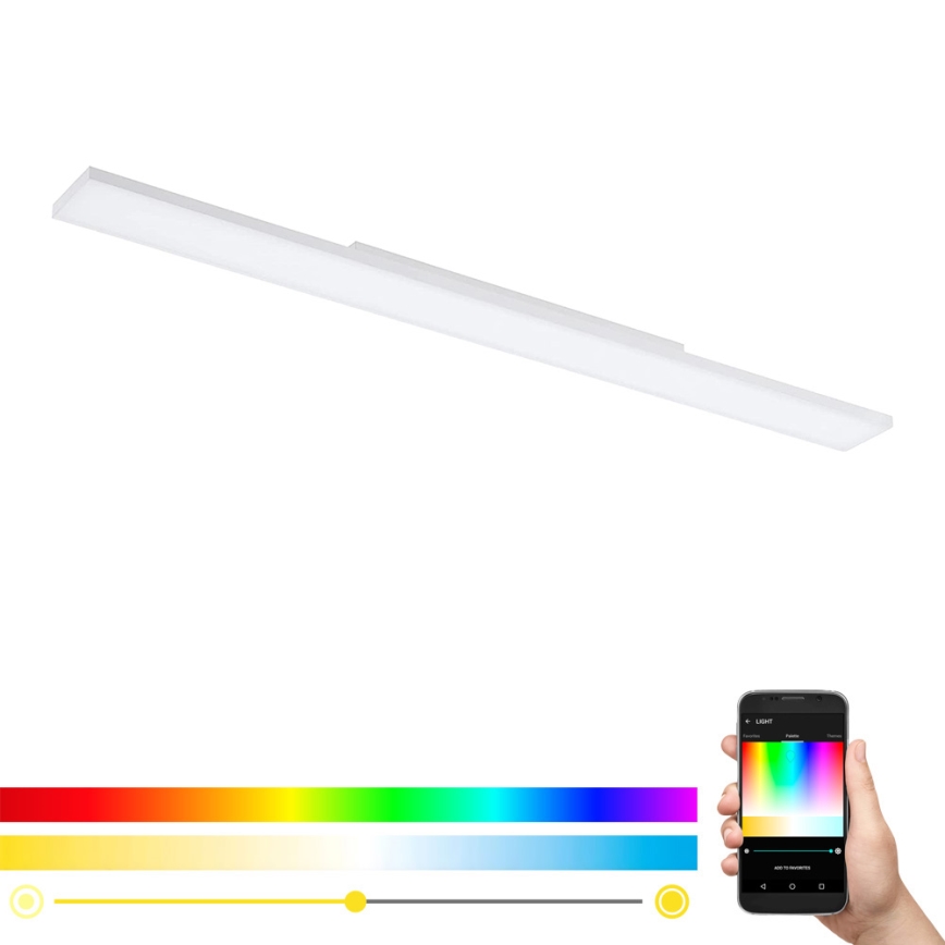 Eglo 32349 - Luminaria de techo regulable LED RGBW TURCONA-C LED/34W/230V 2700-6500K + mando a distancia