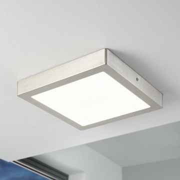 Eglo 32446 - Lámpara de techo LED FUEVA 1 LED/24W/230V 30x30 cm