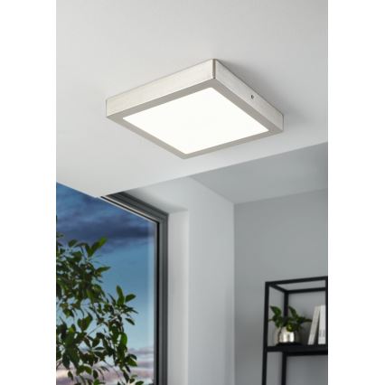 Eglo 32446 - Lámpara de techo LED FUEVA 1 LED/24W/230V 30x30 cm