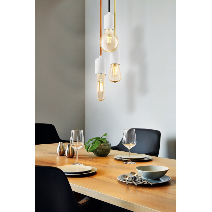 Eglo 32528 - Lámpara colgante YORTH 1xE27/60W/230V