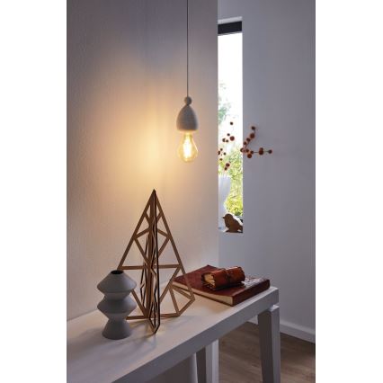 Eglo 32544 - Lámpara de techo YORTH 1xE27/60W/230V blanca