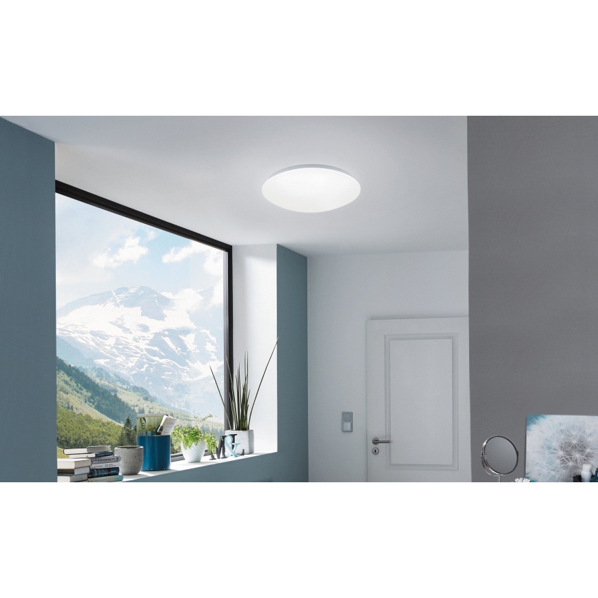 Eglo - Lámpara de techo de pared LED RGB regulable GIRON-C LED/17W/230V