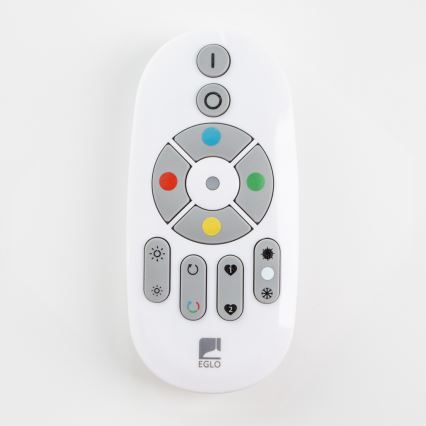 Eglo 32734 - Panel empotrable LED RGBW regulable SALOBRENA-C LED/34W/230V blanco + control remoto