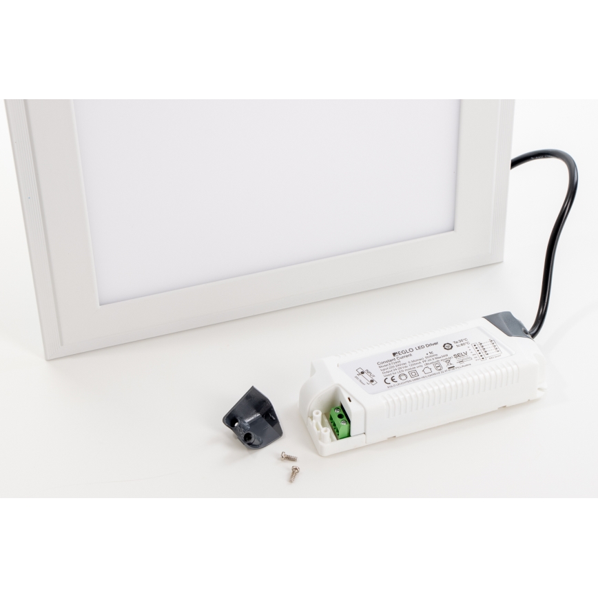 Eglo 32734 - Panel empotrable LED RGBW regulable SALOBRENA-C LED/34W/230V blanco + control remoto