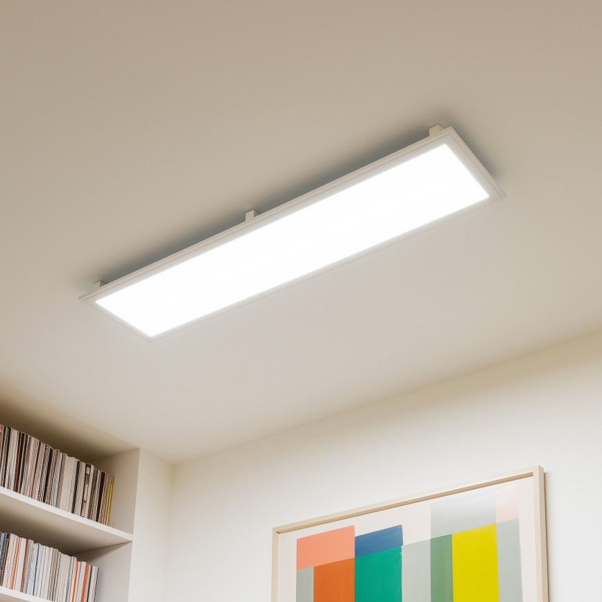 Eglo 32734 - Panel empotrable LED RGBW regulable SALOBRENA-C LED/34W/230V blanco + control remoto