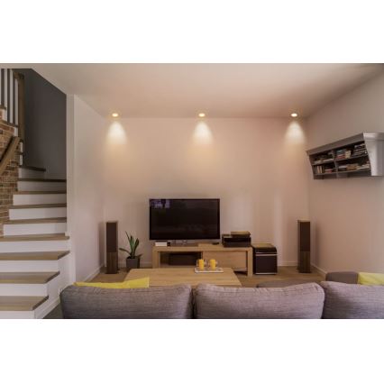Eglo - Lámpara empotrable LED RGB regulable FUEVA-C LED/10,5W/230V