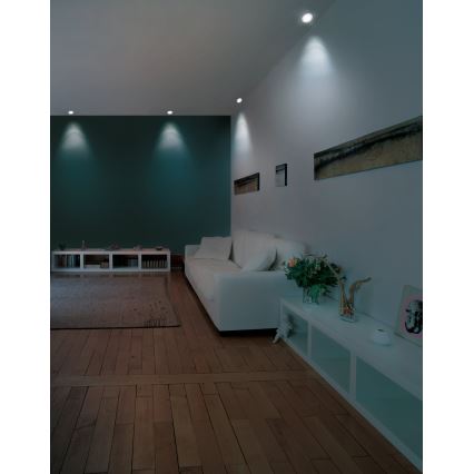 Eglo - Lámpara empotrable LED RGB regulable FUEVA-C LED/5,4W/230V