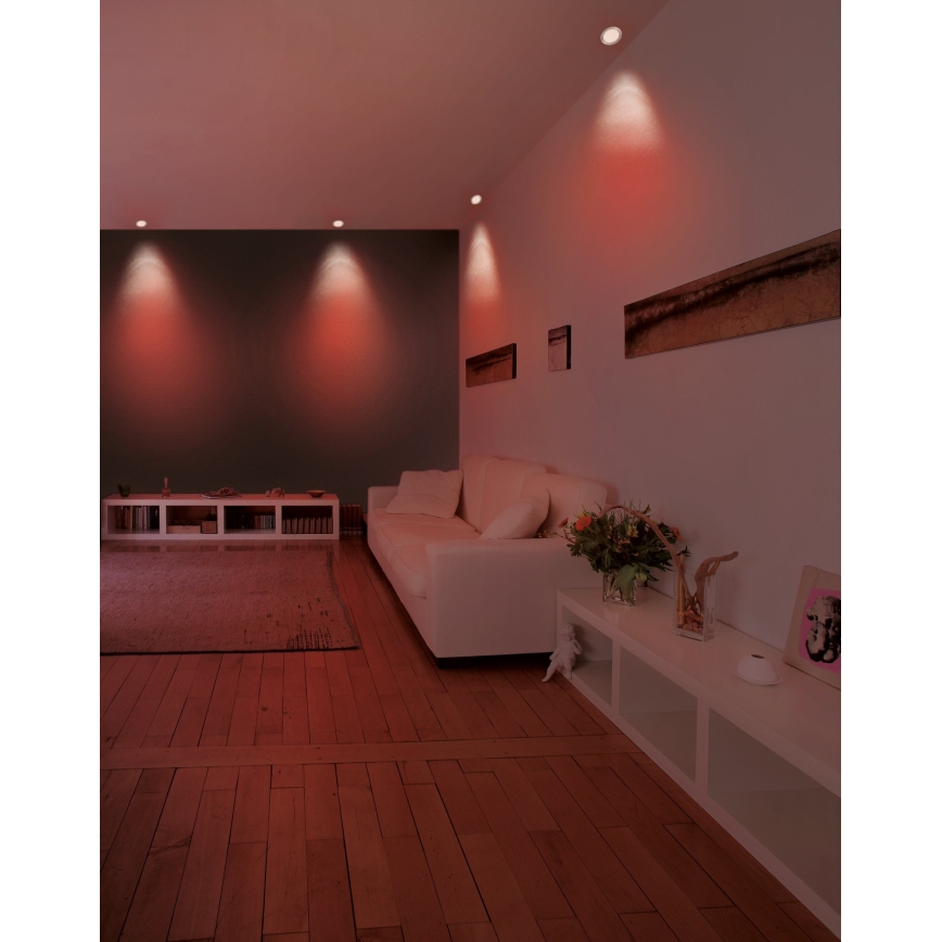 Eglo - Lámpara empotrable LED RGB regulable FUEVA-C LED/5,4W/230V