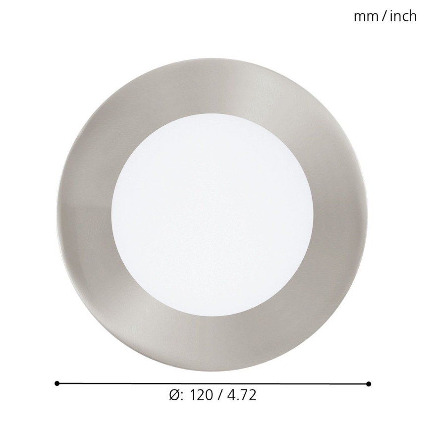 Eglo - Lámpara empotrable LED RGB regulable FUEVA-C LED/5,4W/230V