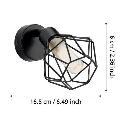 Eglo - Foco LED de pared 1xG9/3W/230V