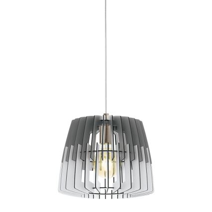 Eglo 32824 - Lámpara colgante ARTANA 1xE27/60W/230V gris 300mm